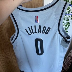 Mens Nike Blazer’s Lillard jersey